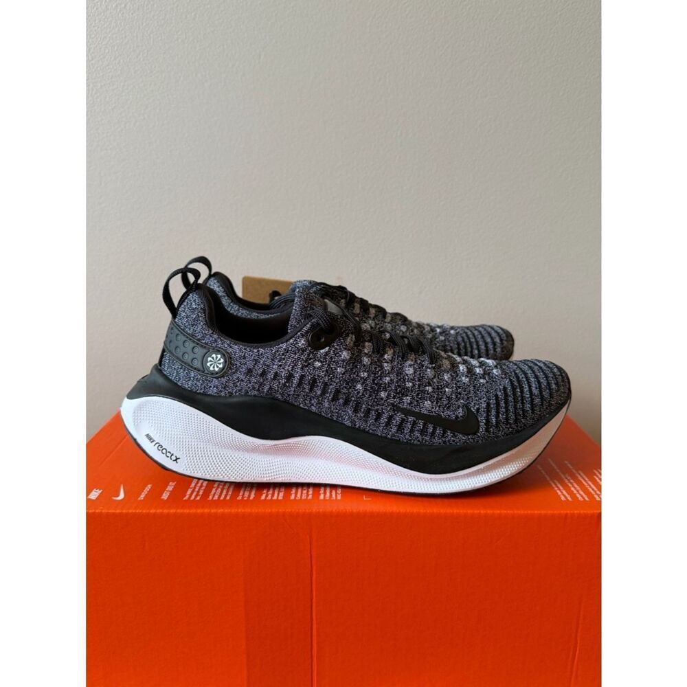 Nike Reactx Infinity Run 4 Black White DR2670-003 Women’s Size 7.5